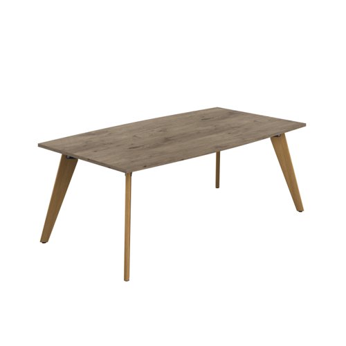Plateau Barrel Table (FSC) 2000 X 1000 Grey Nebraska Oak