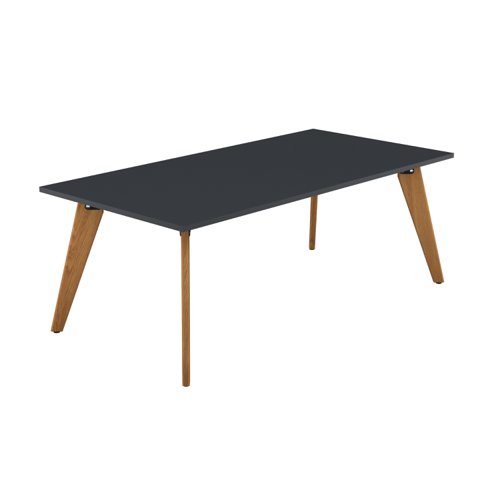 Plateau Rectangular Table (FSC) 2000 X 1000 Anthracite