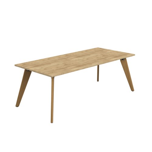 Plateau Rectangular Table (FSC) 2200 X 1000 Natural Nebraska Oak
