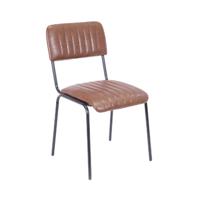 Tavern Side Chair Brown PU