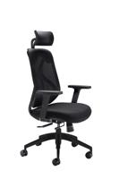 MALDINI HIGH BACK OFFICE CHAIR BLACK/BLACK