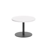 Contract Table Low 600mm White/Black