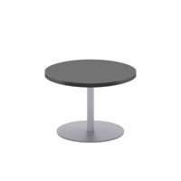 Contract Table Low (FSC) 600mm Black/Silver