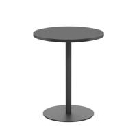 Contract Table Mid 600mm Black/Black