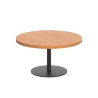 Contract Table Low 800mm Beech/Black