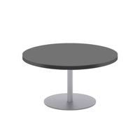 Contract Table Low (FSC) 800mm Black/Silver