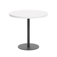 Contract Table Mid 800mm White/Black
