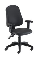 Calypso II Highback Operator PU + Adjustable Arms