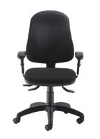 Calypso 2 Deluxe Chair Adjustable Arms Black
