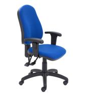 Calypso 2 Deluxe Chair Adjustable Arms Royal Blue