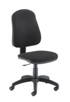 Calypso 2 Single Lever Office Chair With Fixed Back Black