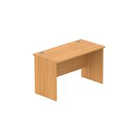 Office Rectangular Desk with Panel Legs  1200X600 Norwegian Beech