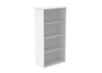 Bookcase 3 Shelf 1592 High Arctic White