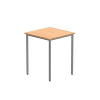 Office Rectangular Multi-Use Table (FSC) 600X600 Norwegian Beech/Silver