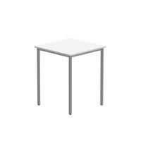 Office Rectangular Multi-Use Table (FSC) 600X600 Arctic White/Silver