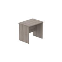 Office Rectangular Desk with Panel Legs  800X600 Alaskan Grey Oak