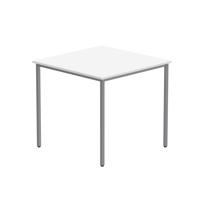 Office Rectangular Multi-Use Table (FSC) 800X800 Arctic White/Silver