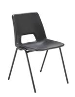 Economy Polypropylene Chair Black