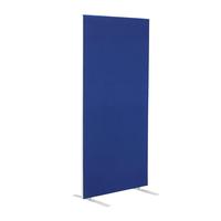 800W X 1600H Upholstered Floor Standing Screen Straight - Royal Blue