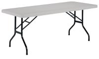 Folding Rectangular Table 1510 White