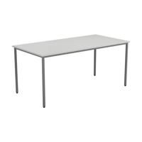 Rectangular Multipurpose Table 1200 X 800 White/Silver