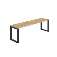 Picnic Bench (FSC) 1400 Natural Nebraska Oak/Black