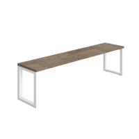 Picnic Bench (FSC) 1600 Grey Nebraska Oak/White