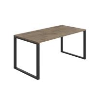 Picnic High Table  1600X800 Grey Nebraska Oak/Black