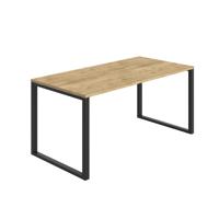 Picnic High Table  1600X800 Natural Nebraska Oak/Black