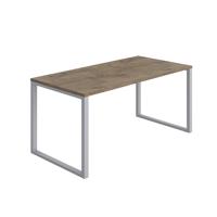 Picnic High Table  1600X800 Grey Nebraska Oak/Silver