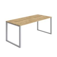Picnic High Table (FSC) 1800X800 Natural Nebraska Oak/Silver