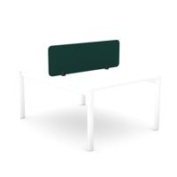 Desk Mounted Acoustic PET Screen 1390X400 Green