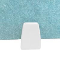 Under Desk Edge Fixed Screen Holder X 1 Bracket White Pair