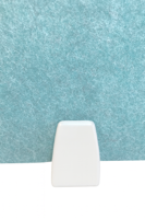 Under Desk Edge Fixed Screen Holder White