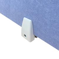 Desk Edge Clamp Screen Holder X 1 Bracket White Pair
