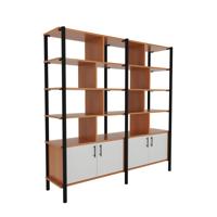 Pose Wooden Storage 1800W X 460D X 1800H Beech/Black