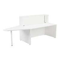 Reception Unit With Extension 1400 White/White