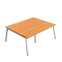 Synergy Meeting Table (FSC) : A-Frame Leg : 2000 1600 Beech/Silver