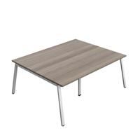 Synergy Meeting Table (FSC) : A-Frame Leg : 2000 1600 Grey Oak/Silver