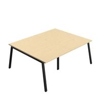 Synergy Meeting Table (FSC) : A-Frame Leg : 2000 1600 Maple/Black
