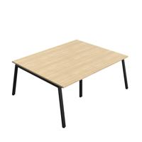 Synergy Meeting Table (FSC) : A-Frame Leg : 2000 1600 Nova Oak/Black