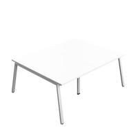 Synergy Meeting Table (FSC) : A-Frame Leg : 2000 1600 White/Silver