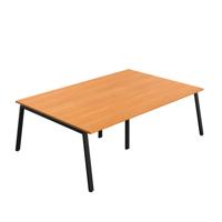 Synergy Meeting Table (FSC) : A-Frame Leg : 2400 1600 Beech/Black