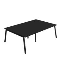 Synergy Meeting Table (FSC) : A-Frame Leg : 2400 1600 Black/Black