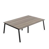 Synergy Meeting Table (FSC) : A-Frame Leg : 2400 1600 Grey Oak/Black