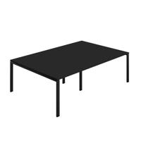 Synergy Meeting Table (FSC) : Goal Post Leg : 2400 1600 Black/Black