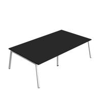 Synergy Meeting Table (FSC) : A-Frame Leg : 2800 1600 Black/White