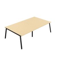 Synergy Meeting Table (FSC) : A-Frame Leg : 2800 1600 Maple/Black
