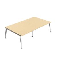 Synergy Meeting Table (FSC) : A-Frame Leg : 2800 1600 Maple/Silver