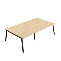 Synergy Meeting Table (FSC) : A-Frame Leg : 2800 1600 Nova Oak/Black
